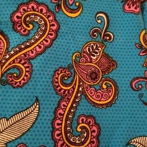 BNWOT Paisley Lularoe Leggings